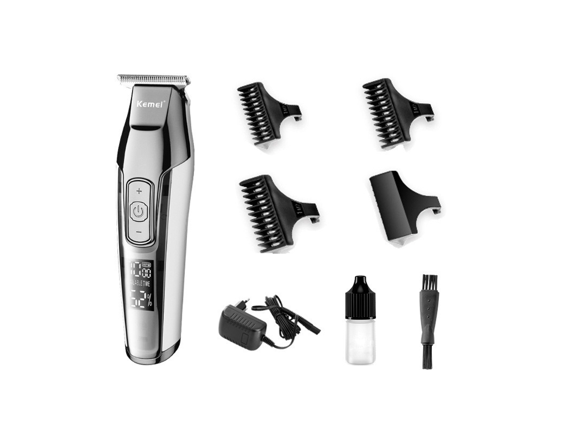 Cortapelos Para Hombre, Silencioso Y Con Reducción De Ruido, Con Pantalla Led Digital, Cortapelos Eléctrico.