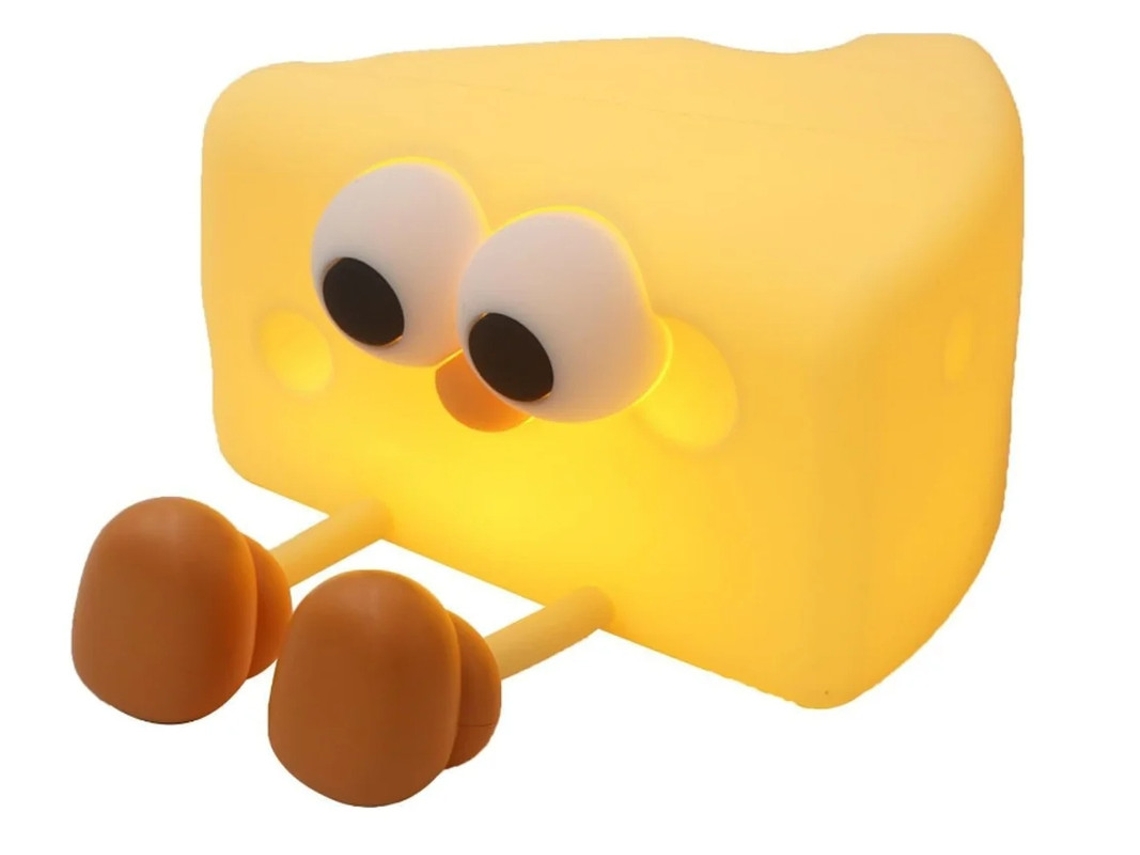 Bestvite L54 Luz de noche para niños, recargable por USB, ideal para regalos de niñas, luces de decoración para dormitorio, color amarillo