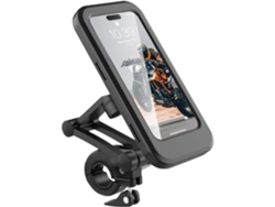 Soporte impermeable para teléfono de bicicleta, compatible con pantallas táctiles, resistente al agua, con rotación de 360°. Mdug