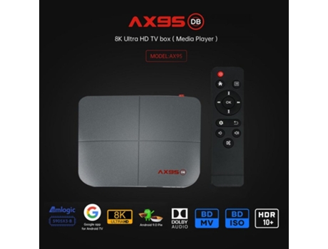 Box Smart Tv H96 Max H616 Wifi de doble banda Android 10.0 4 + 32g 4 + 32G_Enchufe australiano + control remoto G10S