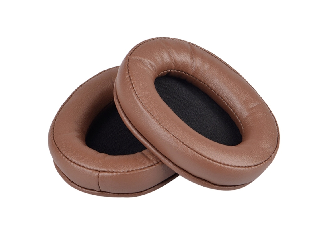 Almohadillas para auriculares Steelseries Arctis 7x, esponja suave, cuero marrón.