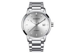 Reloj Automático Ochstin Acero Para Hombre Blanco Plata