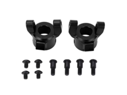 Soporte De Buje En Forma De C Para Coche Rc Crawler, Delantero Y Trasero, Contrapeso De Aleación De Aluminio Para Scx10 Pro, Negro