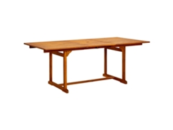 Mesa de comedor de jardín x100x75 cm Acacia maciza MAISON EXCLUSIVE (150 200)
