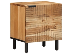 Maison Exclusive - Mesitas De Noche (2 Unidades) 40x33x46 Cm Madera Maciza De Acacia