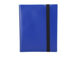 Carpeta De Tarjetas 9 Bolsillos Para Coleccionar Cartas De Juegos, Deportes Y Anime, Binder Azul