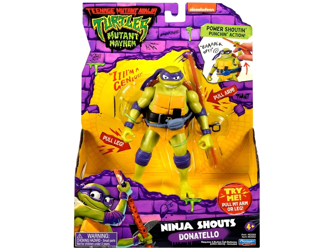 Las Tortugas Ninja Adolescentes Mutantes Gritan a Donatello FAMOSA