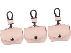 Estuche Rígido De Cuero De 3 Piezas Para Auriculares (sin Funda)