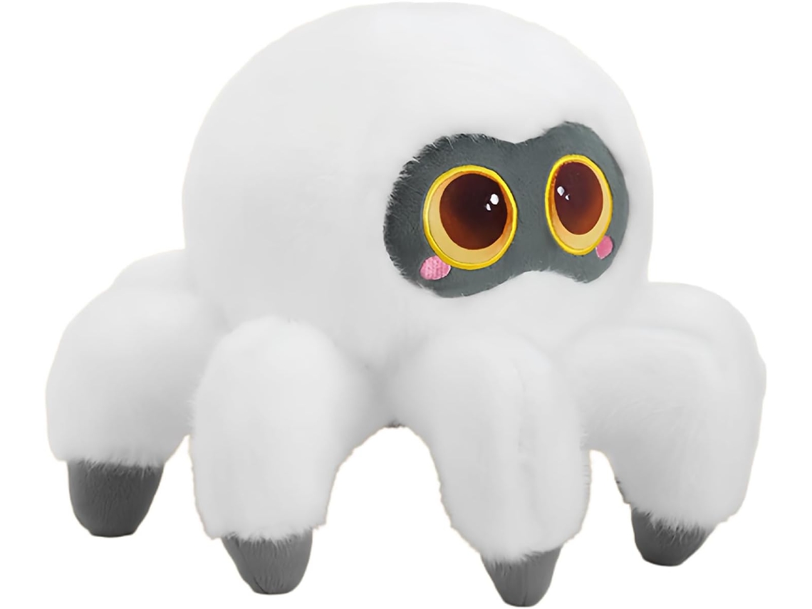 Araña de peluche de ojos grandes de 30 cm para decoración, juguete de peluche para Hal Vayotoy