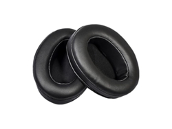 1 Par De Almohadillas De Repuesto Compatibles Con Los Auriculares Brainwavz Hm5 Negros.
