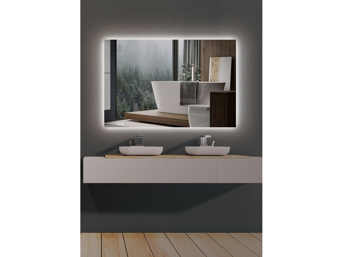 Espejo de Baño con Iluminación LED luz led fría medida - 100 x 800 CM MICE COLLECTION