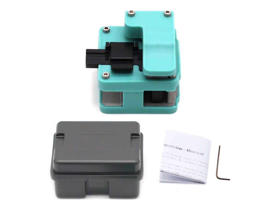 Cortadora Automática De Fibra Óptica Con Retorno De Cuchilla De Alta Precisión Para Soldadura Por Fusión En Frío Y En Caliente.