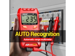 Multímetro Digital Mini Aneng M113 Con Medidor De Resistencia, Voltaje Ca/cc Y Ncv.