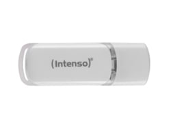 Unidad de memoria USB Intense Flash Line 128Gb Usb Tipo-C 3.2 Gen 1 3.1 Gen 1 Blanco