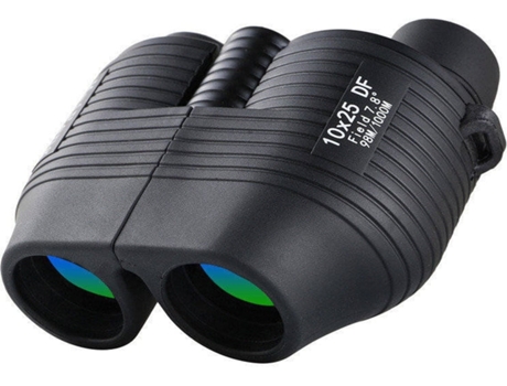 Prismáticos ENKERS Compacto 8X40 Impermeable Lente de visión nocturna de alta potencia Lente de prisma Bak4 Prismáticos de observación Fmc - Negro