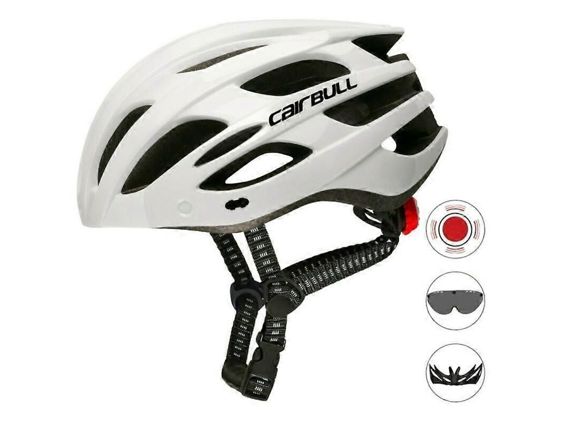Casco de ciclismo TAISHENGDA con gafas y visera magnéticas
