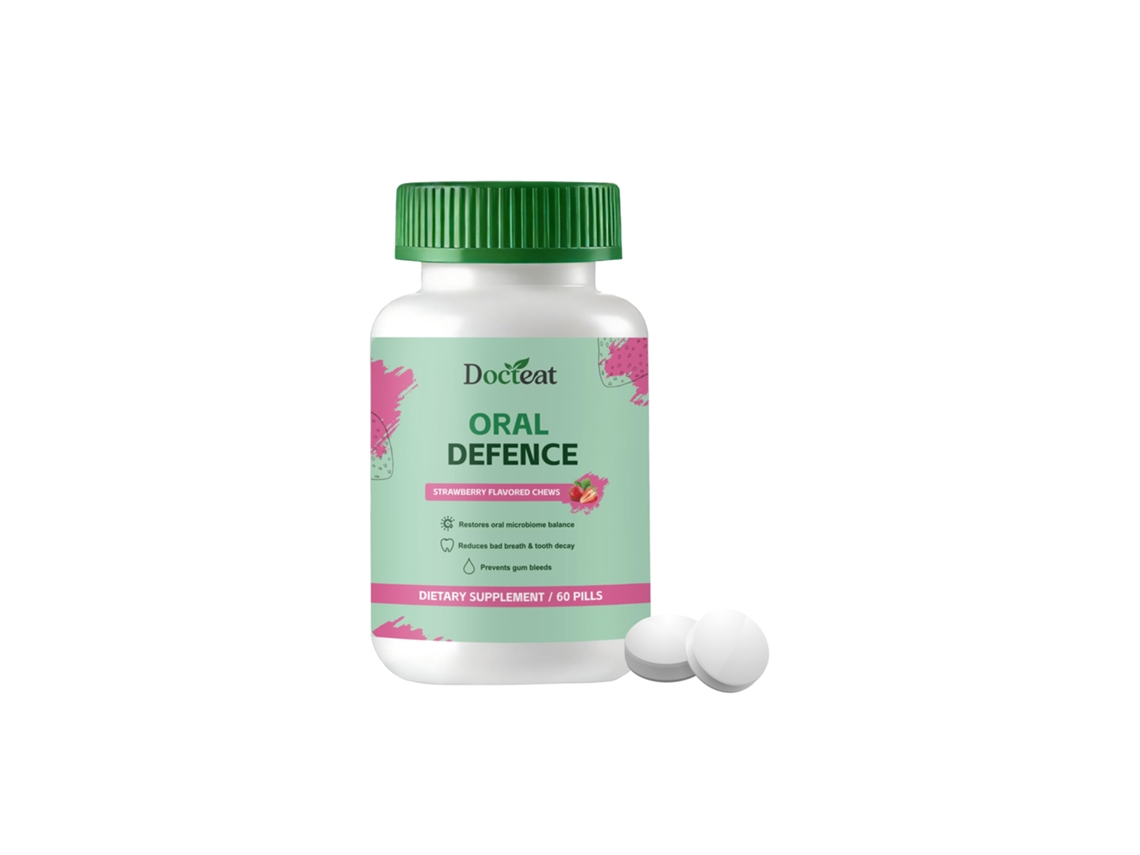 Comprimidos para el apoyo de la microbiota oral mediante administración oral.