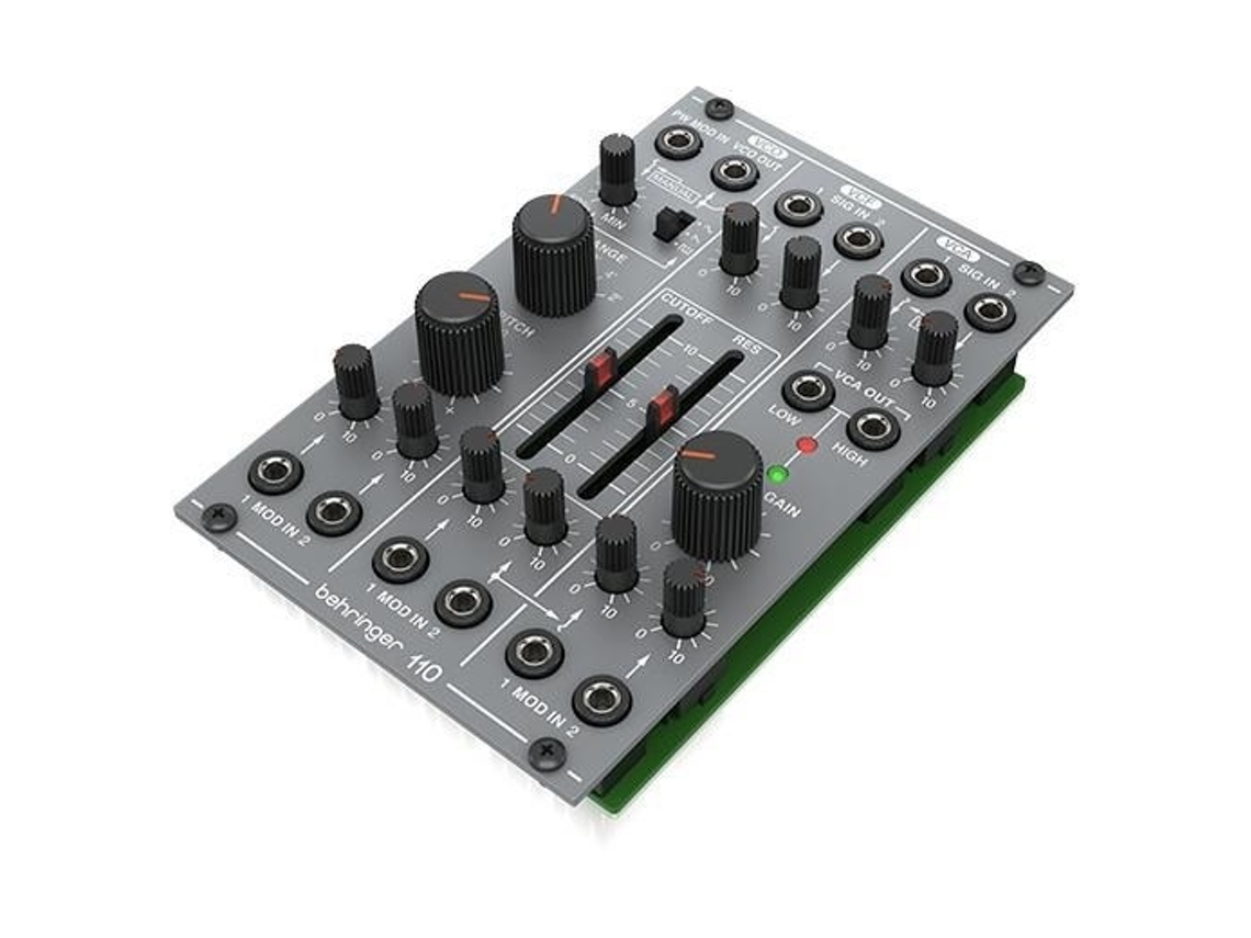 Módulo sintetizador modular Behringer 110 Vco/vcf/vca