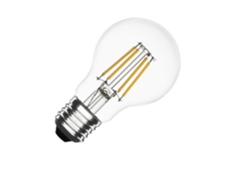 Bombilla de filamento E27 4w 470 lm A60 sin parpadeo 2700k blanco cálido Ledkia