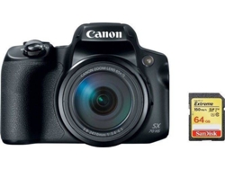 Cámara Reflex CANON PowerShot SX70 HS + Tarjeta SD 64GB (BSI)
