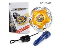 Set de batalla Beyblade mejorado, incluye lanzador, mango y juguete giratorio. Mdug