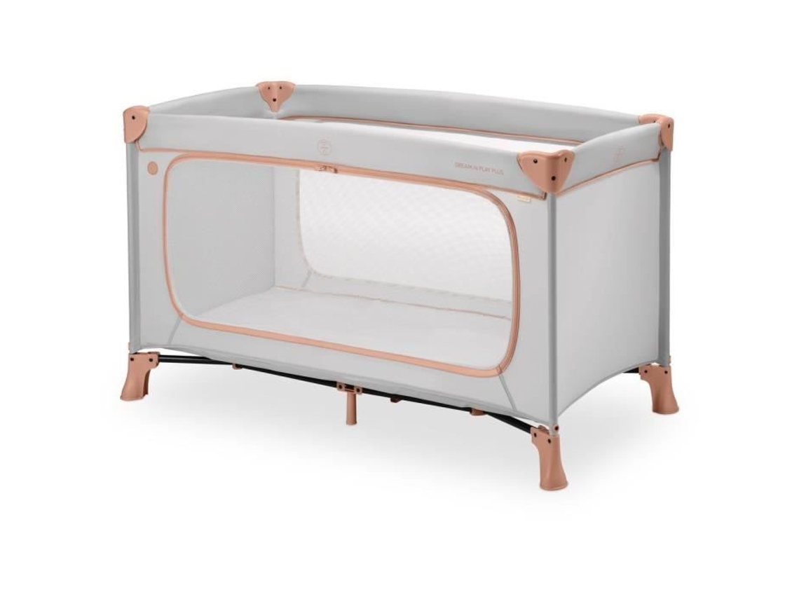 Cuna de viaje Hauck Dream N Play Plus 60 x 120 cm desde el nacimiento plegable de corcho lijado