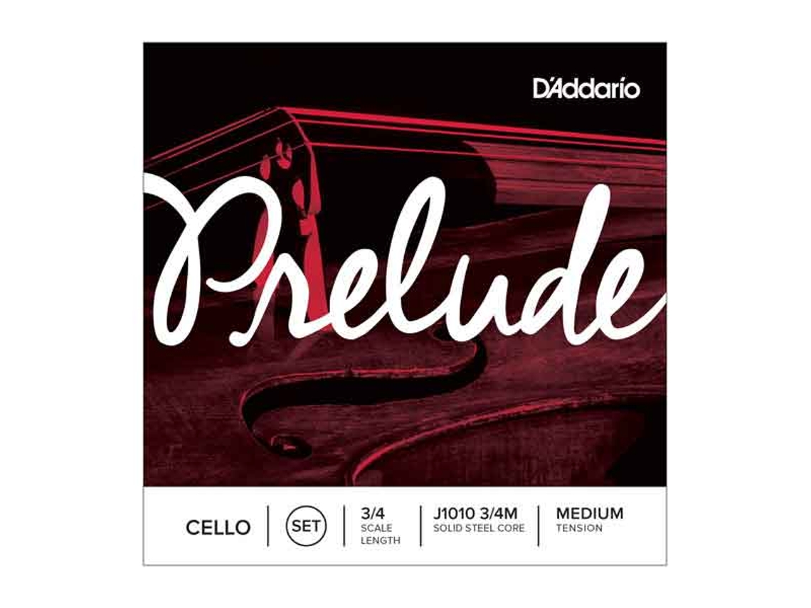 Daddario set cordas violoncelo prelude j1010 3/4m