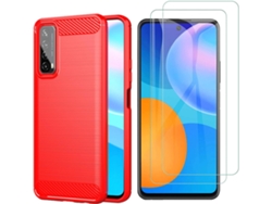 Conjunto de Protectores de Pantalla Fina Hd para Huawei P Smart 2021 HONGWE. (2un)