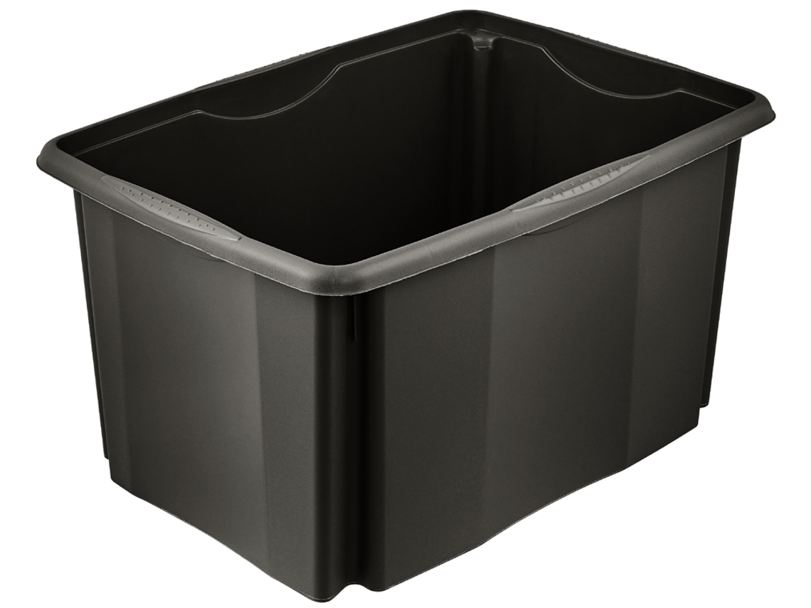 Caja de Almacenamiento Keeper Emil Eco 45 Litros Eco-Grafito KEEEPER