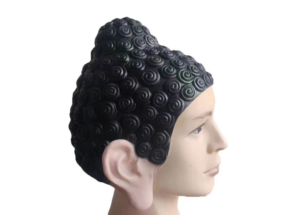 Gorros de natación de Halloween: gorros de látex para mantener el cabello seco y proteger los oídos NEVEANCE