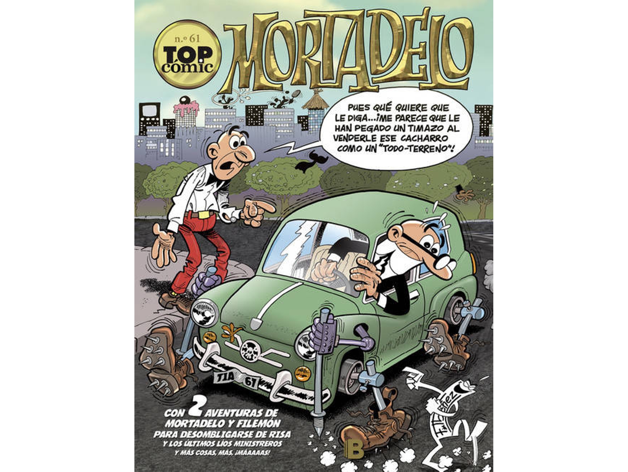 Libro Mortadelo de Francisco Ibáñez Talavera (Español)