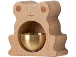 Timbre - Timbre De Madera Con Forma De Animal, Adorno Colgante Creativo, Hecho A Mano Con Un Diseño Encantador