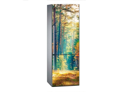 Vinilo Frigorífico OEDIM Camino en el Bosque (Multicolor - 185x70cm - Vinilo Adhesivo)