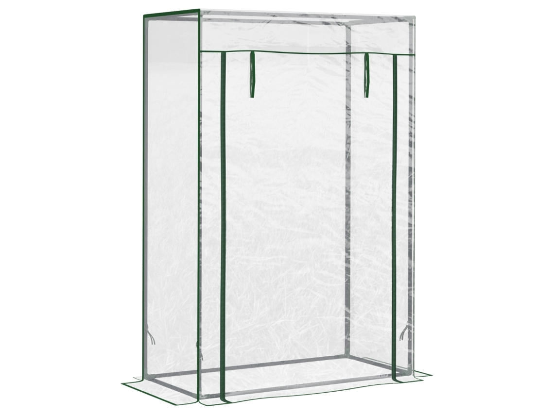 Invernadero Con Puerta Enrollable De Acero, 100x50x150cm