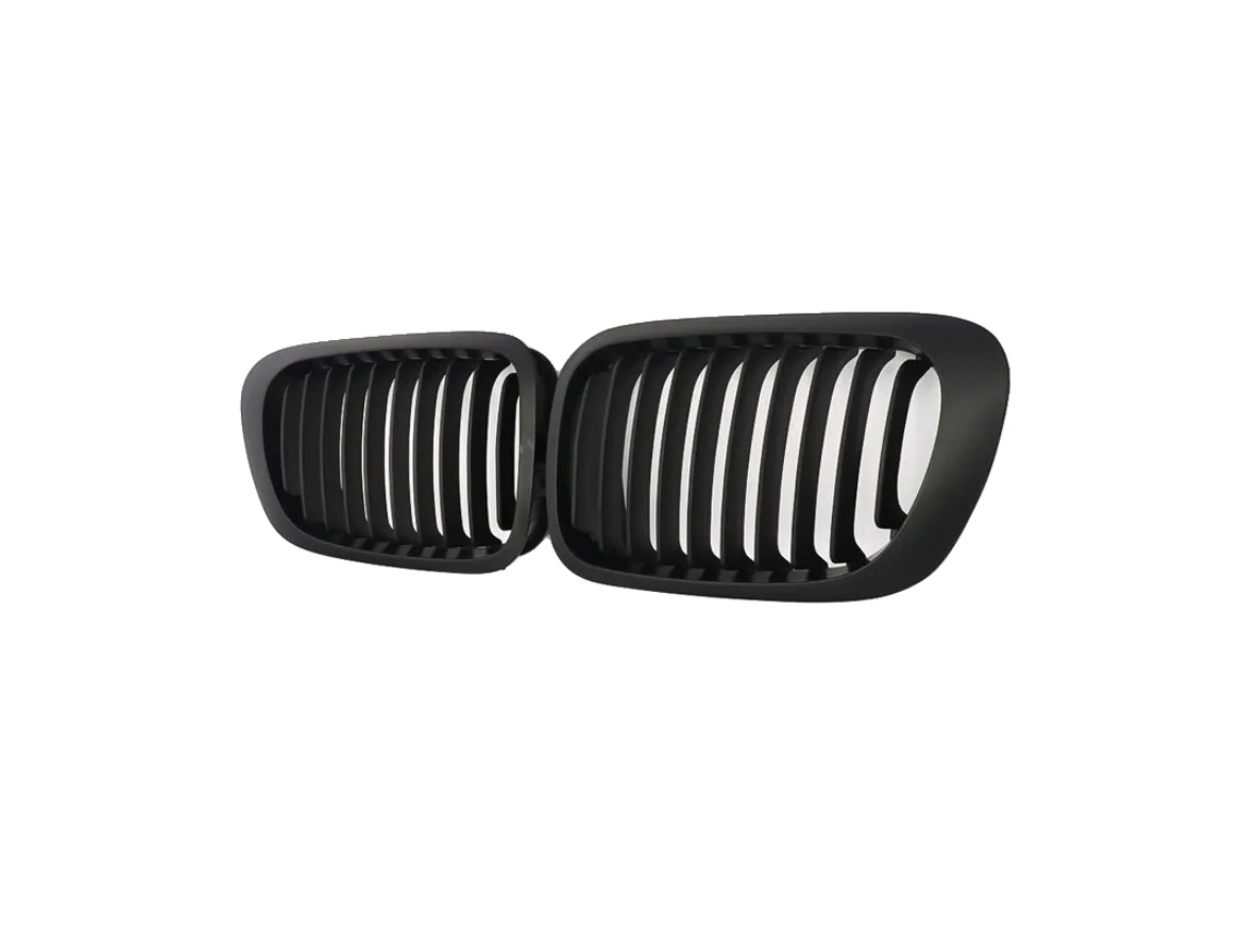 Rejilla frontal, plástico ABS, fácil instalación, negro mate OEM