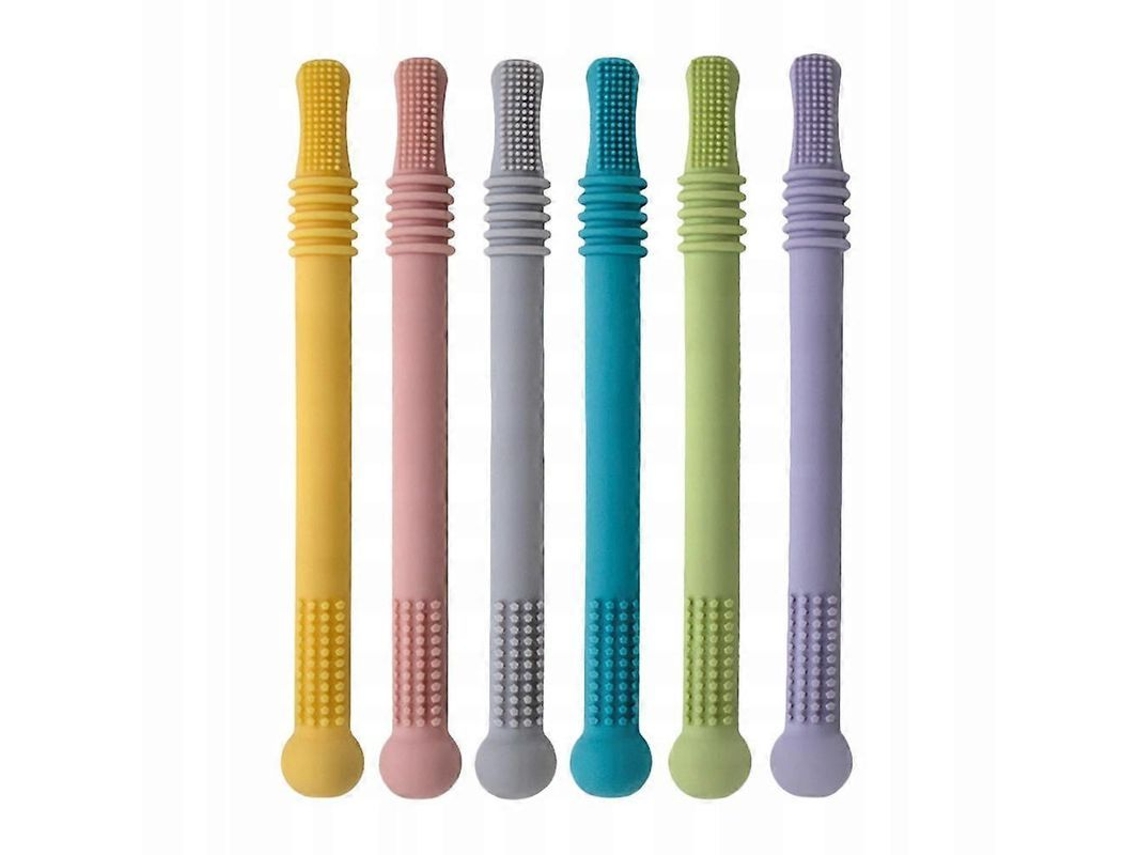 Juguetes De Silicona Para La Dentición De Bebés Que Alivian El Dolor De La Dentición Y Favorecen El Desarrollo Motor.