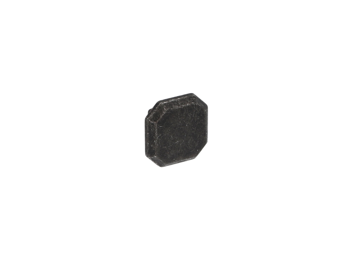Pomo Para Muebles De Zamac Diámetro 32mm X 23 Hierro Negro Vintage Lote De 6