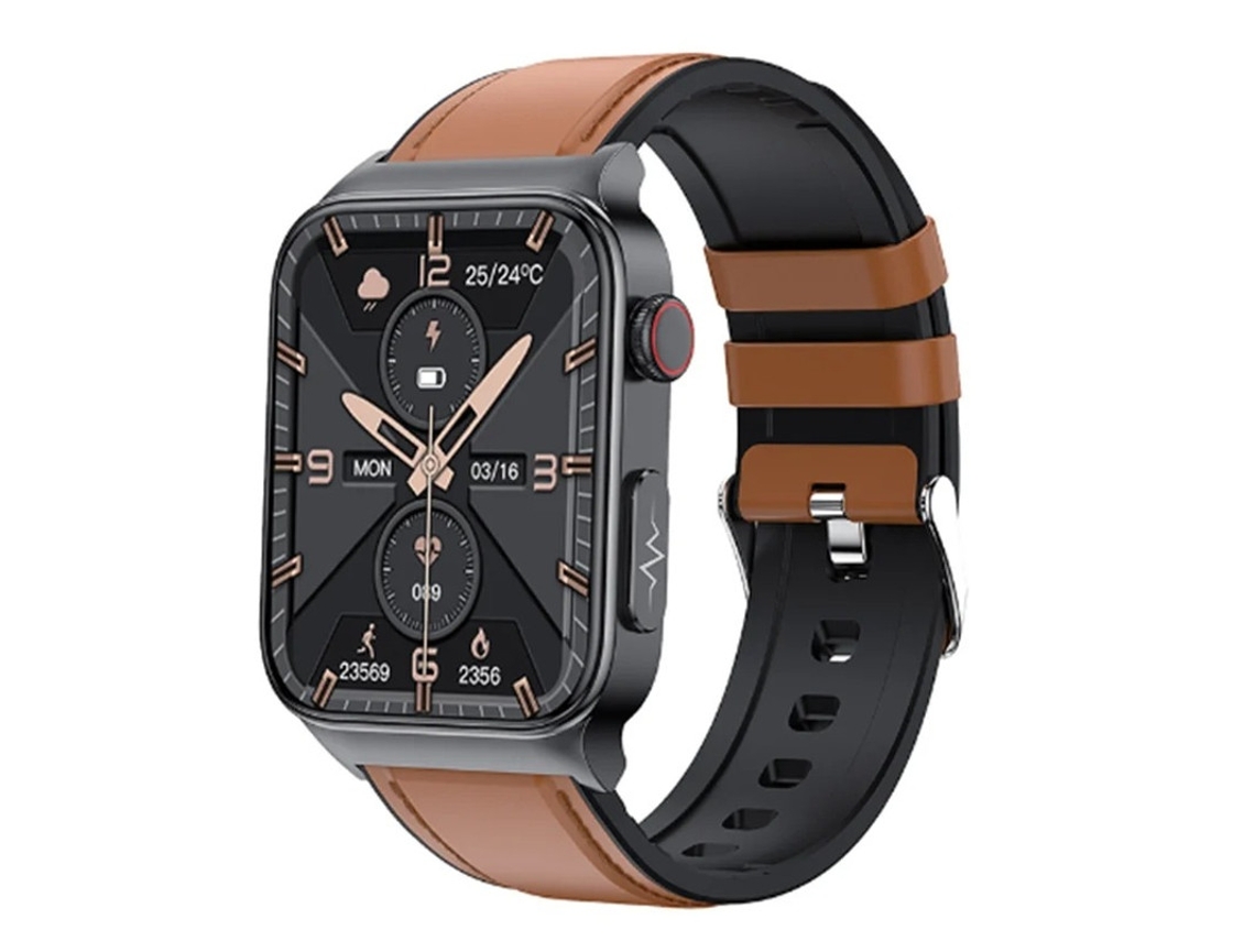 Reloj inteligente con Bluetooth y monitor de actividad física, monitor de ritmo cardíaco y oxígeno en sangre, resistente al agua. Bestvite