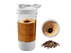 Vaso Mezclador Eléctrico 450ml, Carga Usb, Con Escala, Sin Bpa, Para Batidos Y Polvos De Proteína.