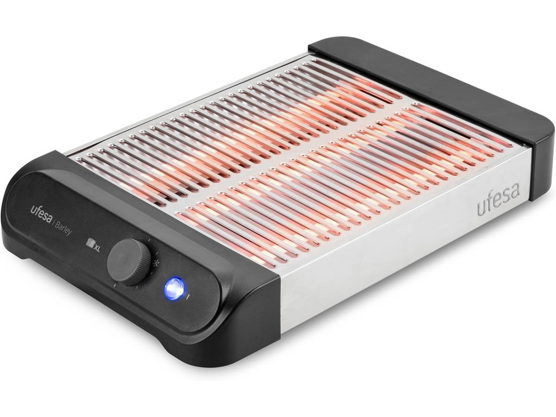 Tostadora Plana UFESA Barley (900 W - Negro)