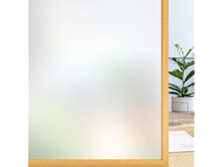 Protección - Lámina Para Ventanas De Uso Doméstico, Opaca, Que Proporciona Privacidad, Con Adhesivo Electrostático, 44,5 X 200 Cm, No Requie