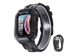Ats-reloj Inteligente Deportivo Para Niños Impermeable Con 380mah Y 24 Modos Deportivos Camuflaje Negro