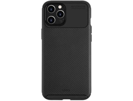 Funda Apple iPhone 12/12 Pro UNIQ Lisa (Negro)