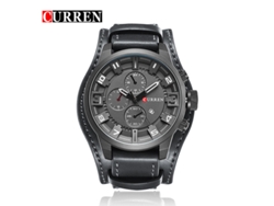 Elegante Y Exclusivo Reloj De Cuarzo Para Hombre, Con Calendario Y Esfera Grande.