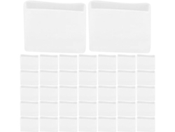 120 Clips Silicona Perchas Ideales Guardar Pantalones Evitan Arrugas Almohadillas Transparentes Reutilizables