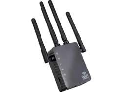 Extensor de wifi, amplificador de wifi con cobertura de hasta 12,880 pies cuadrados y 105 dispositivos, amplificador de wifi de 1200 Mbps, banda Yizhood