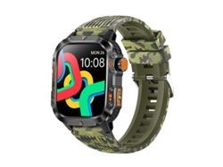 Reloj Inteligente Con Monitorización De Frecuencia Cardíaca Gps Y Bluetooth (camuflaje Verde)