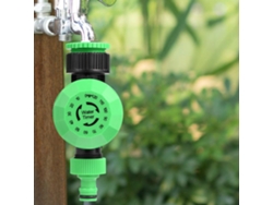 Temporizador De Agua, Controlador De Manguera Con Apagado Automático, Plástico Verde Duradero, De 2 A 120 Minutos.