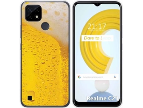 Carcasa Realme C21 TUMUNDOSMARTPHONE Cerveza Multicolor