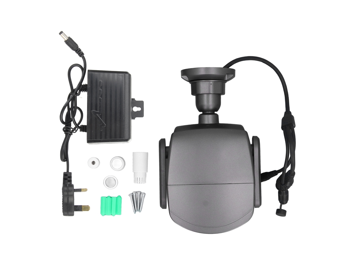 Cámara De Seguridad Exterior 1080p Con Lente Fisheye Ángulo Ultra Amplio Para Puerta Y Carretera Wifi 3mp